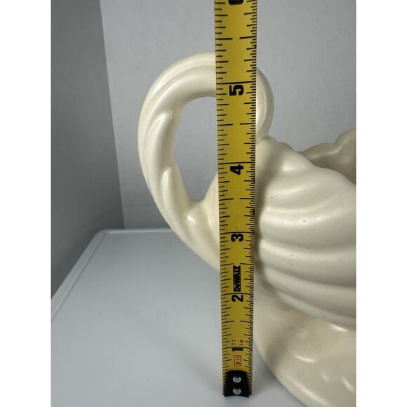 Vintage Haeger Cornucopia Vase Pitcher Planter Pot 7.5” Retro Home Decor - Picture 7 of 7